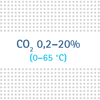 Regulierung CO2 0,2-20 % (0 bis 65 °C) Dekontaminierung möglich